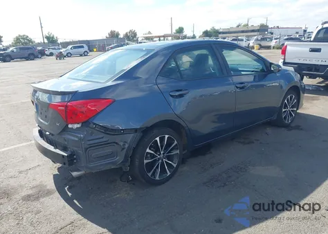 2019 Toyota Corolla Se из США, поврежденный, VIN 2T1BURHE0KC222967